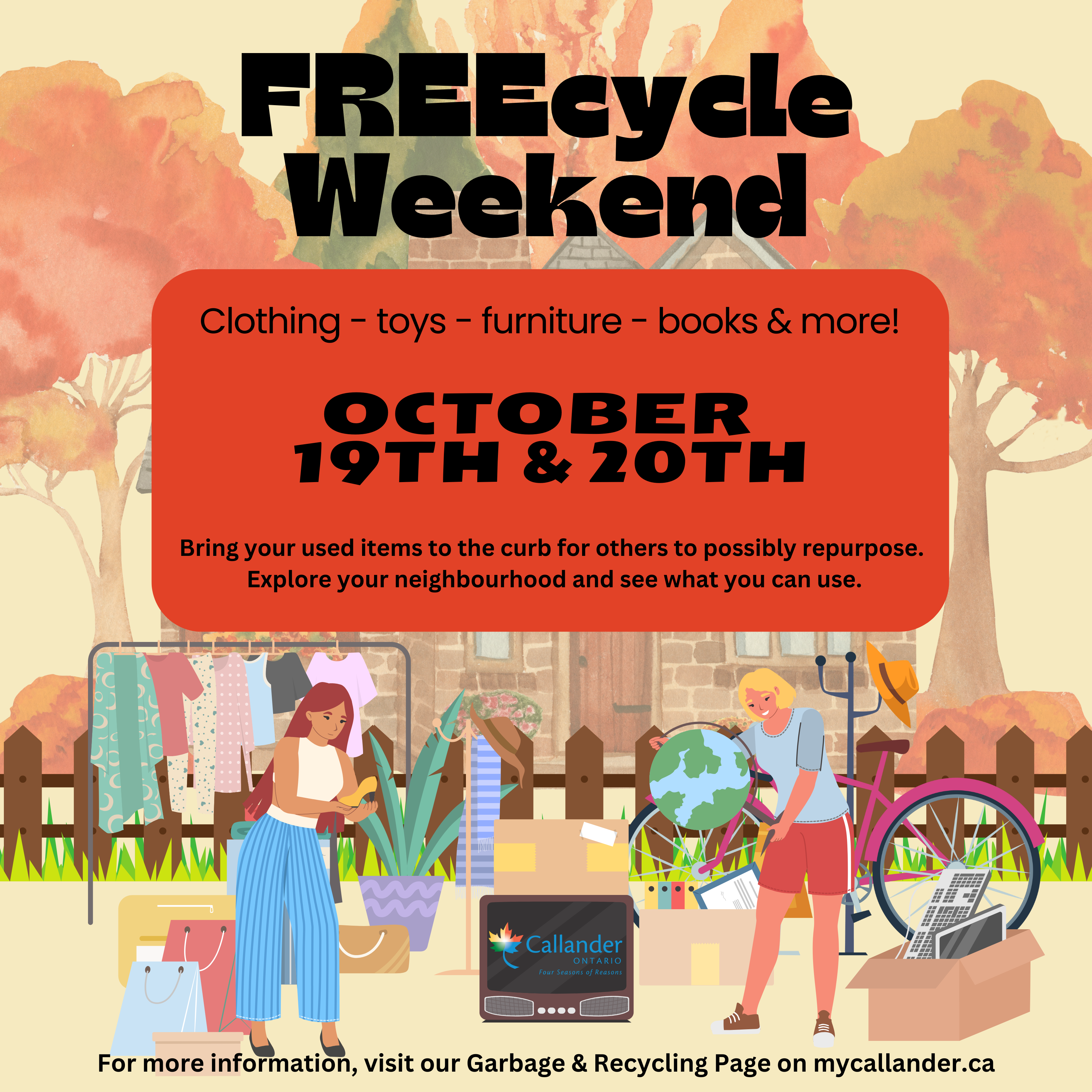 FreeCycle Weekend!